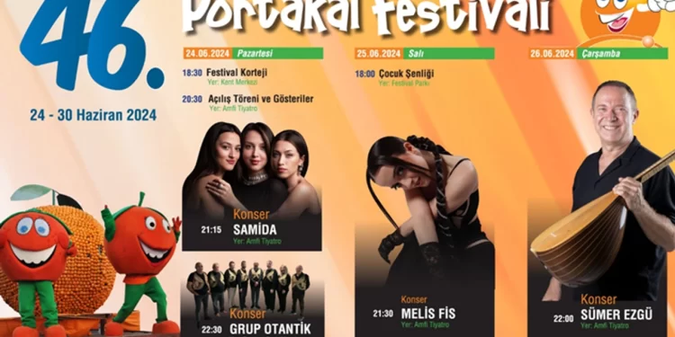 46. Güzelyurt Portakal Festivali 24 Haziran’da başlıyor