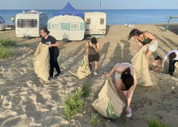 Mağusa Ravelin Lions Kulübü ve SAGEM iş birliğinde sahil, gölet ve deniz temizliği yapıldı