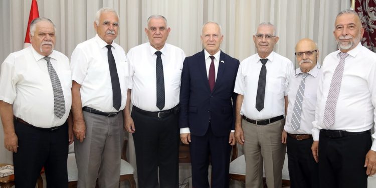 Töre, Emekli Polisler Derneği heyetini kabul etti