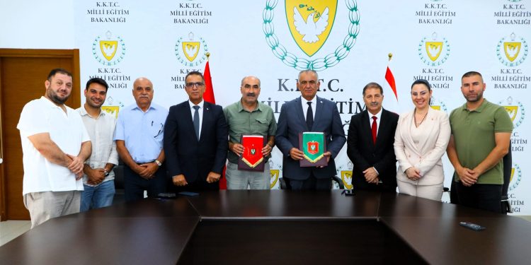 Milli Eğitim Bakanlığı ile Baf Ülkü Yurdu Spor Kulübü arasında iş birliği protokolü imzalandı