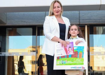 Creditwest Bank’ın “30. Yıl Resim Yarışması’nda ödüller dağıtıldı