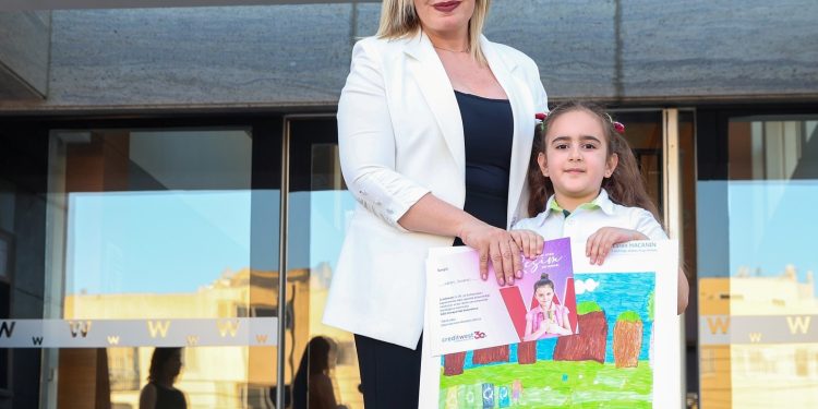 Creditwest Bank’ın “30. Yıl Resim Yarışması’nda ödüller dağıtıldı