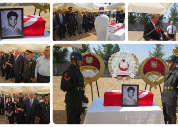 Kayıp şehit Eşref Salih, devlet töreniyle Tuzla Kabristanlığı’na defnedildi