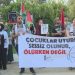 Lefkoşa’da dün İsrail’in Gazze’ye yönelik saldırıları protesto edildi