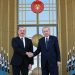 Erdoğan, Aliyev ile Cumhurbaşkanlığı Külliyesi’nde bir araya geldi