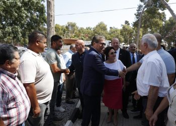 UBP Genel Başkanı Üstel, Gazimağusa ve İskele’de bayramlaşmaya katıldı: “Halkımızın alım gücünü korumak için kararlı adımlar atmaya devam edeceğiz”