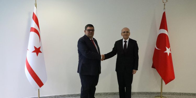 Berova, TC Hazine ve Maliye Bakanı Şimşek ile bir araya geldi