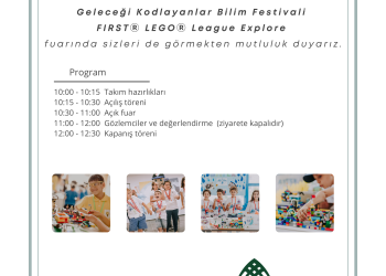 “Geleceği Kodlayan Minikler Bilim Festivali” Pazar günü yapılıyor