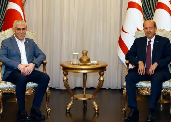 Cumhurbaşkanı Tatar, Kıbrıs Türk Sanayi Odasını kabul etti