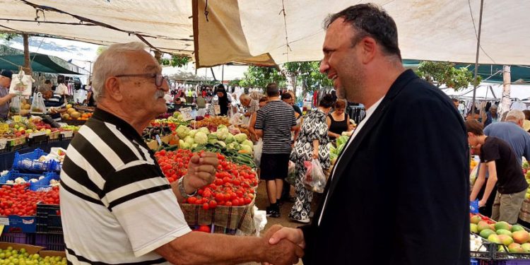 Çeler İskele Açık Pazarı’nı ziyaret etti