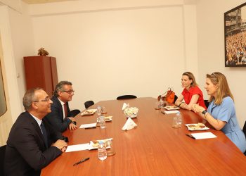 Erhürman, Güney Kıbrıs’taki Hollanda Büyükelçisi’ni kabul etti