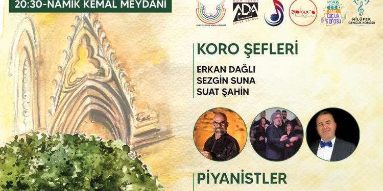 Kıbrıs, Bursa ve Antakya’dan Çocuk ve Gençlik Koroları Cümbez Altı’nda konser verecek