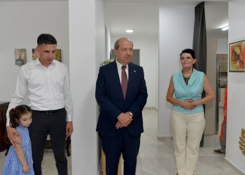 Cumhurbaşkanı Ersin Tatar, “DASEIN” isimli sanat sergisinin açılışına katıldı