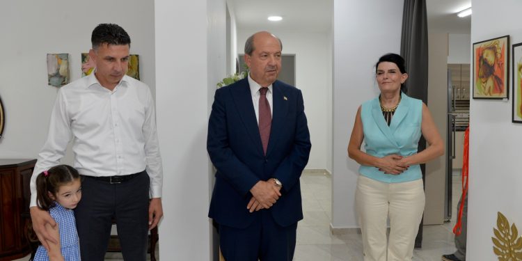 Cumhurbaşkanı Ersin Tatar, “DASEIN” isimli sanat sergisinin açılışına katıldı