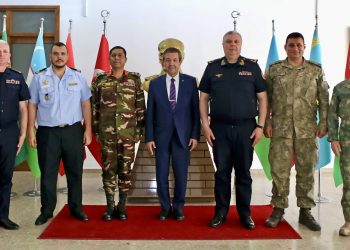 Ertuğruloğlu, Bangladeş, Moritanya ve Azerbaycan’dan askeri ateşeleri kabul etti