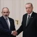 Türkiye Cumhurbaşkanı Erdoğan, Ermenistan Başbakanı Paşinyan ile görüştü