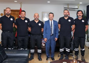 Ertuğruloğlu, Doğal Afet Arama Kurtarma Derneği’ni kabul etti…