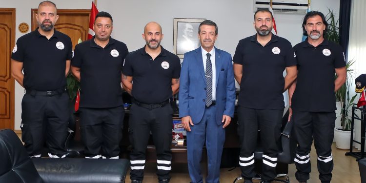 Ertuğruloğlu, Doğal Afet Arama Kurtarma Derneği’ni kabul etti…