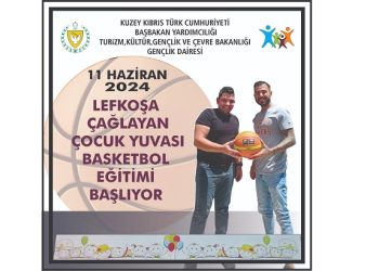 Çağlayan Çocuk Yuvasında basketbol eğitimi
