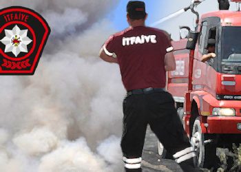 Bağlıköy’de yangın