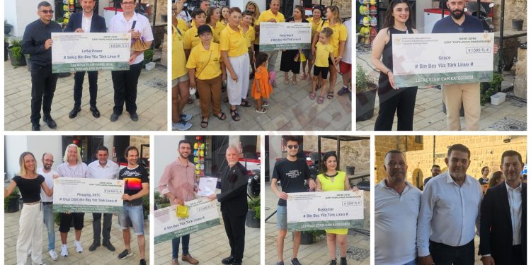 “Sıfır Atık Çöp Toplama Maratonu” ödül töreni  yapıldı