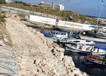 Lapta Balıkçı Barınağı çalışmalarına başlandı