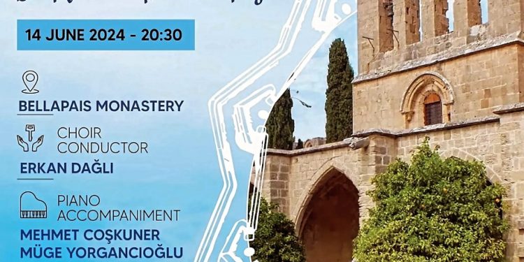Sonare Çoksesli Korosu Bellapais Manastırı’nda konser verecek