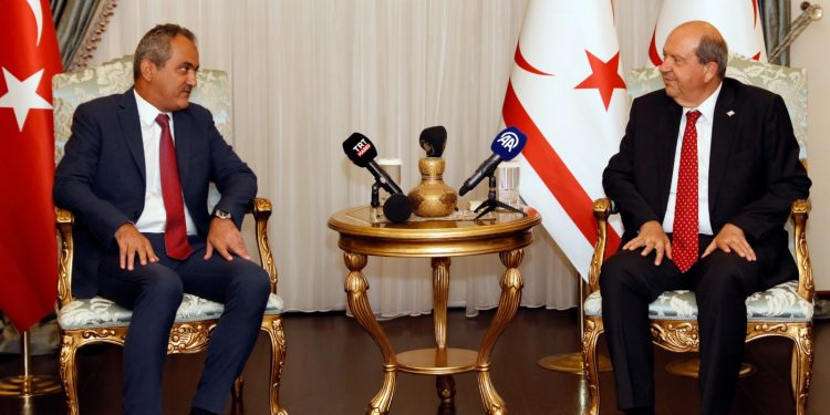 Cumhurbaşkanı Tatar TBMM Milli Eğitim, Kültür, Gençlik ve Spor Komisyonu Başkanı Özer’i kabul etti