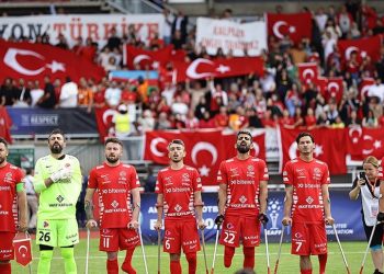 Türkiye Ampute Milli Futbol Takımı, üst üste üçüncü kez Avrupa Şampiyonu oldu