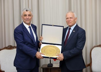 Töre, TC Ticaret Bakanı Bolat’ı kabul etti