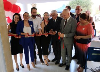 Töre, Güzelyurt’ta köy kadın kursları sergisinin açılışına katıldı