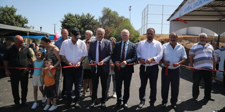 Tatlısu’da Doğal Ürünler Pazarı açıldı.. Töre: “Kırsal bölgelerde üretim ev ekonomisine katkı sağlar”