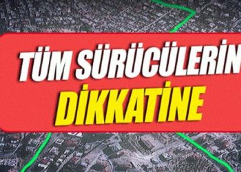 Akçay-Bostancı ana yolunda banket temizleme çalışmaları nedeniyle sürücülere uyarı