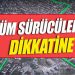 Akçay-Bostancı ana yolunda banket temizleme çalışmaları nedeniyle sürücülere uyarı