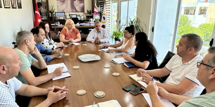 Mehmetçik Büyükkonuk Belediyesi’nde Mekansal Adres Kayıt Sistemi koordinasyon toplantısı yapıldı