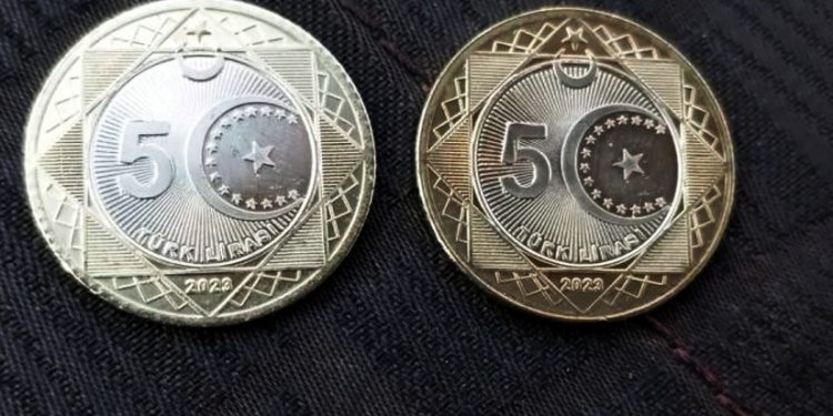 5 TL değerindeki madeni paralar tedavüle çıkarılıyor