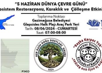Gazimağusa Belediyesi Halk Plajı’nda yarın dere, kumul ve ormanların restorasyonu hakkında etkinlik düzenleniyor