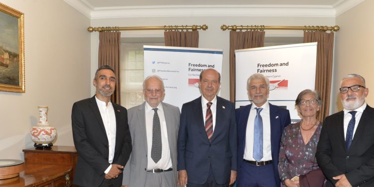 Cumhurbaşkanı Tatar, Londra’da, “Kuzey Kıbrıs İçin Özgürlük ve Adalet” resepsiyonuna katıldı