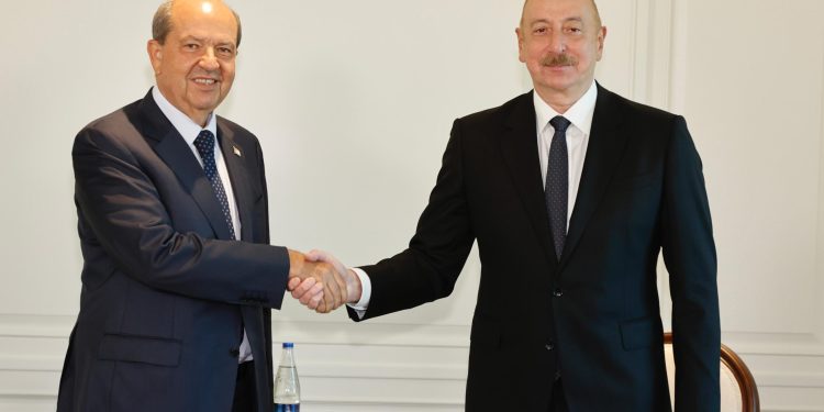 Cumhurbaşkanı Tatar, Azerbaycan Cumhurbaşkanı Aliyev ile görüştü. Tatar: Çok samimi ve yararlı bir görüşme yapma fırsatı buldum