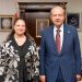 Cumhurbaşkanı Tatar, KKTC Berlin Temsilciliği görevine atanan Emine Andız Ertürk’ü kabul etti