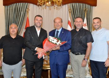 Cumhurbaşkanı Tatar, MASİB heyetini kabul etti