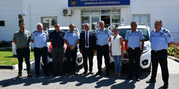 Değirmenlik Akıncılar Belediyesi’nden Demirhan Polis Karaokulu’na 2 araç