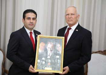 Töre, Budapeşte temsilciliğine atanan Çağrı Kalfaoğlu’nu kabul etti