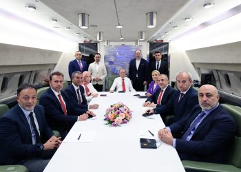 TC Cumhurbaşkanı Erdoğan, Almanya ziyareti dönüşü uçakta gazetecilerin sorularını yanıtladı
