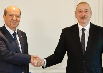 Cumhurbaşkanı Tatar, Azerbaycan Cumhurbaşkanı Aliyev ile bir araya geldi