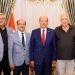 Cumhurbaşkanı Tatar, Türk Hava Kurumu Kayyum Heyeti Başkanı Yurtnaç ve heyetini kabul etti
