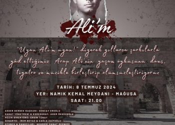 Arap Ali’nin yaşam öyküsünü konu alan “Ali’m” projesi yarın akşam Gazimağusa’da sahneleniyor