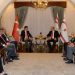 Cumhurbaşkanı  Tatar, Türkiye Harp Malulü Gaziler Şehit Dul ve Yetimler Derneği heyetini kabul etti