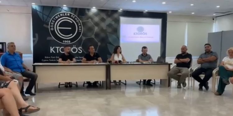 KTOEÖS yeni eğitim yılı öncesinde basın toplantısı düzenleyerek okullardaki eksikliklere dikkati çekti