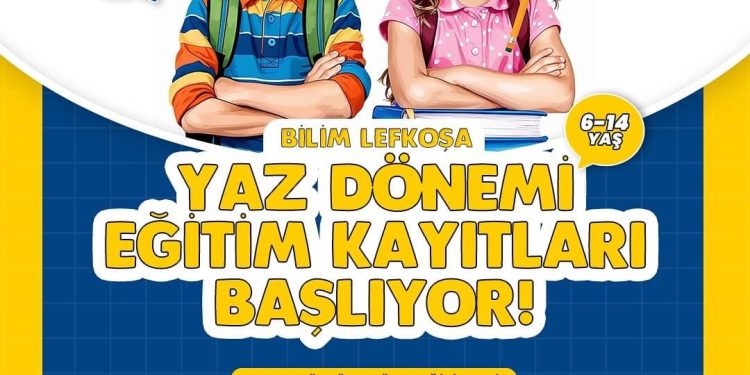 6-14 yaş öğrencilere yönelik Bilim Lefkoşa Yaz Eğitimleri Başlıyor